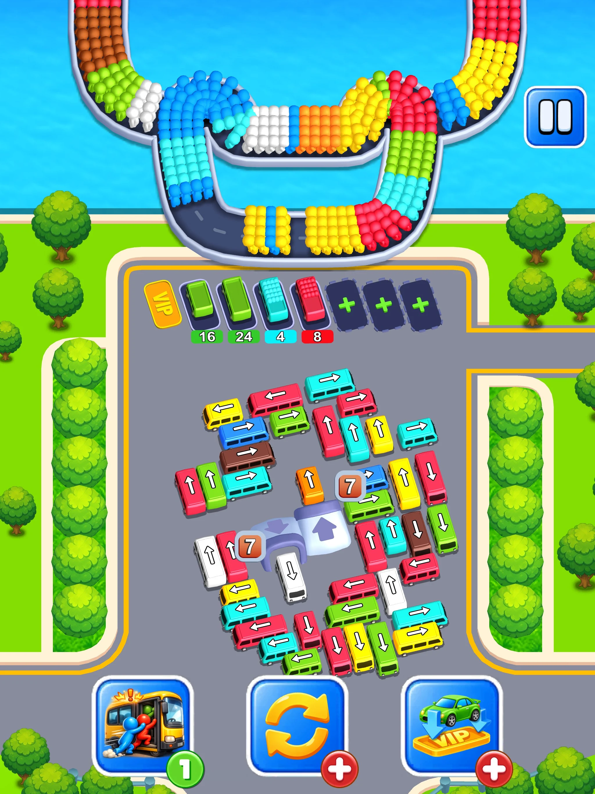 People Jam: Seat Puzzle screenshot